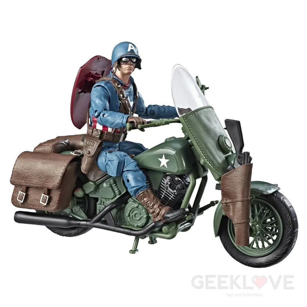 Marvel Legends Captain America with Motorcycle - GeekLoveph