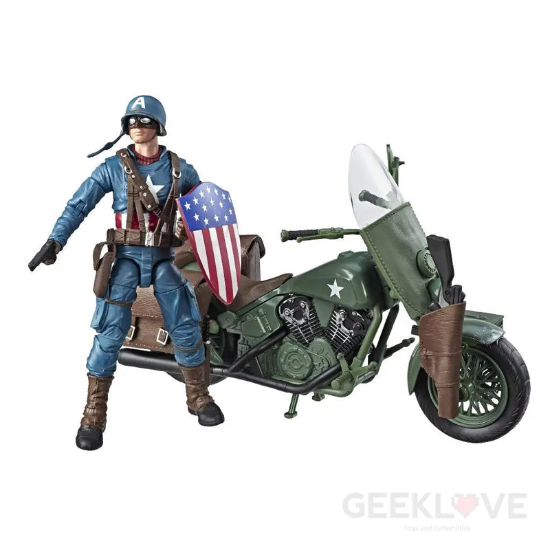 Marvel Legends Captain America with Motorcycle