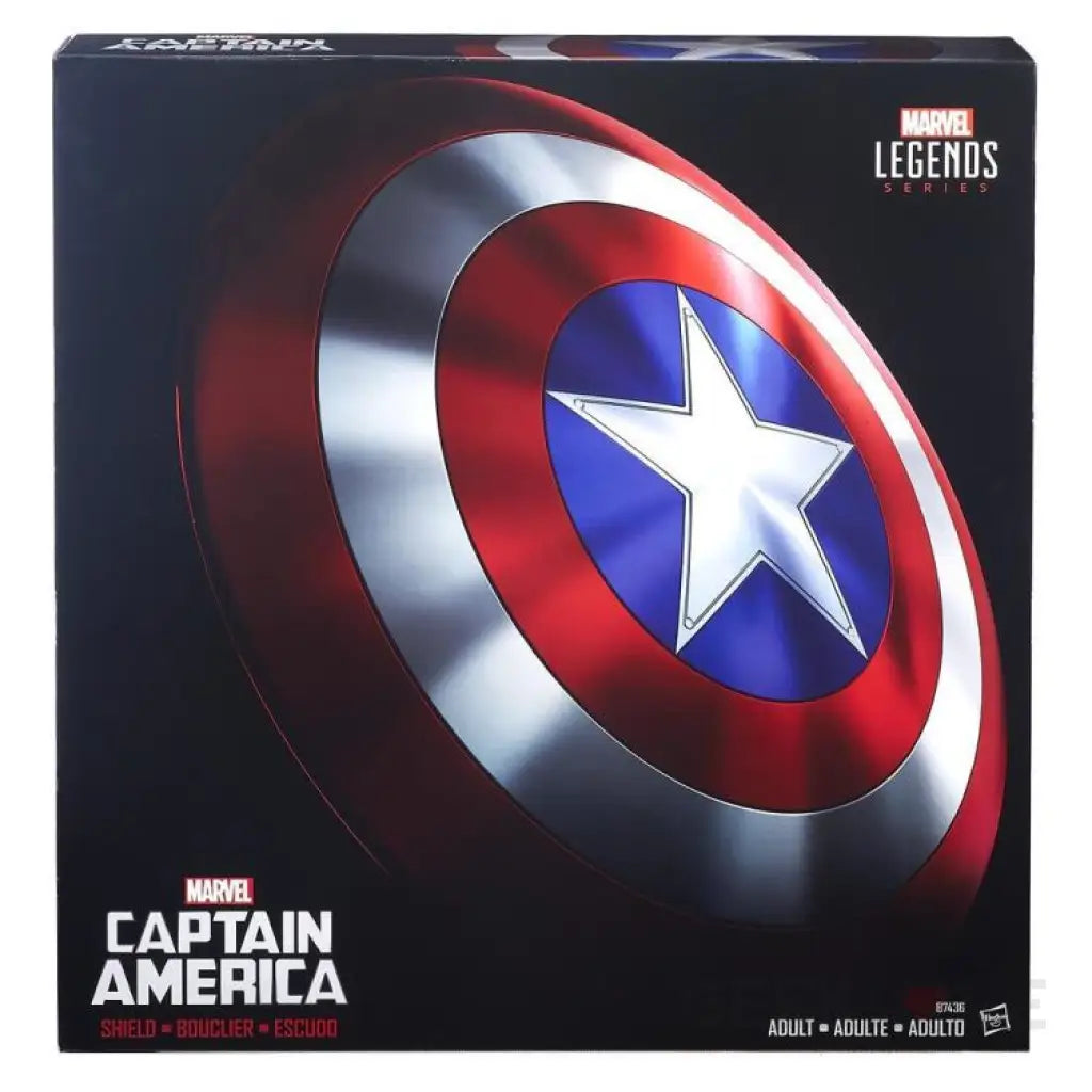 Marvel Legends Gear Captain America Shield Prop Replica - GeekLoveph