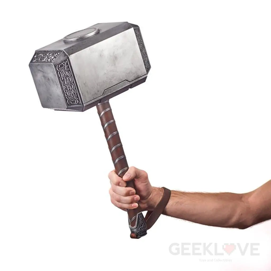 Marvel Legends Series Mjolnir Electronic Hammer - GeekLoveph