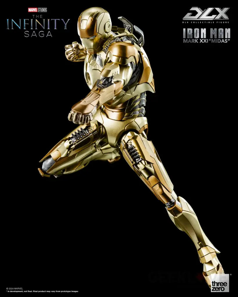 Marvel Studios: The Infinity Saga - Dlx Iron Man Mark 21 “Midas” Action Figure