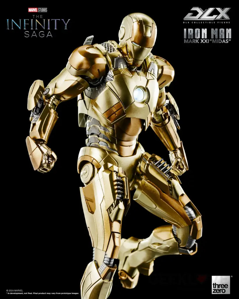 Marvel Studios: The Infinity Saga - Dlx Iron Man Mark 21 “Midas” Action Figure