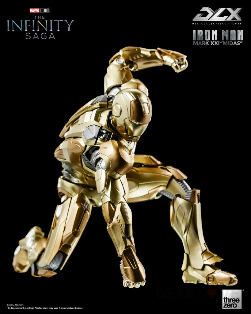 Marvel Studios: The Infinity Saga - Dlx Iron Man Mark 21 “Midas” Action Figure