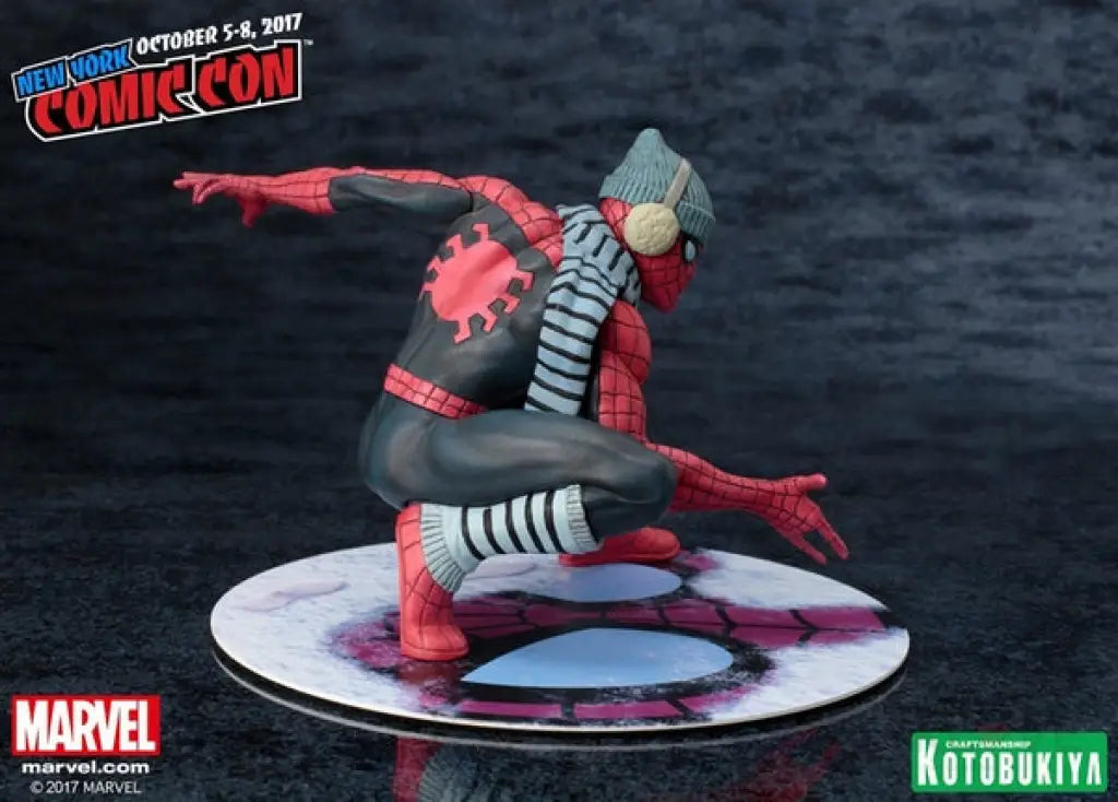 Marvel Universe Spider-Man New York Comic-Con Exclusive Artfx + Statue - GeekLoveph