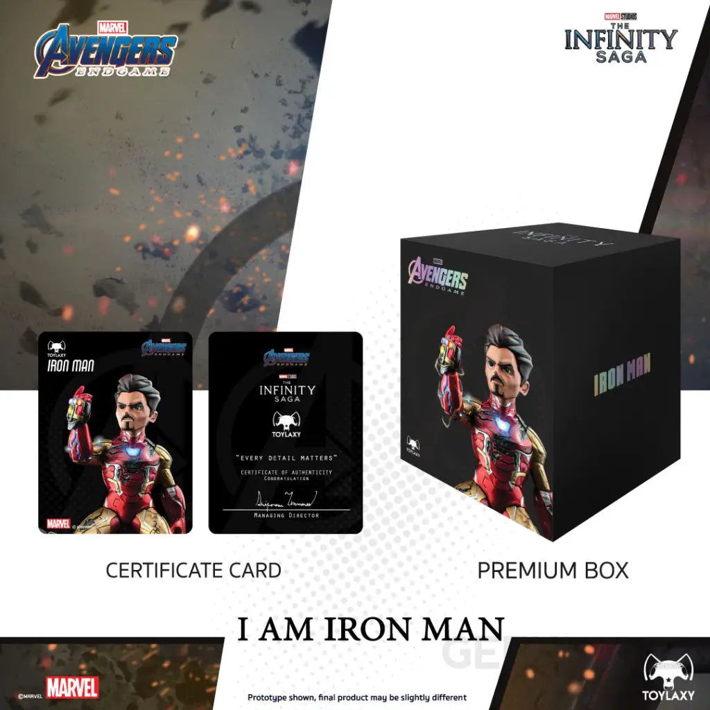 Marvel's Avengers Endgame Iam Iron Man - GeekLoveph