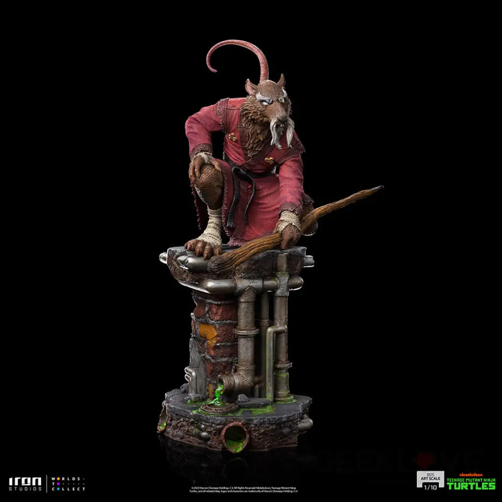 Master Splinter Tmnt Bds Art Scale 1/10 Preorder