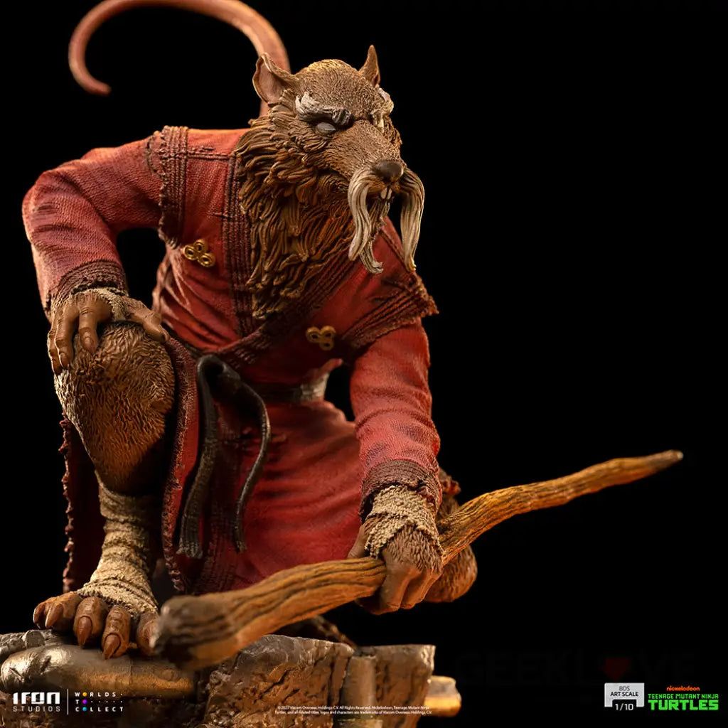Master Splinter Tmnt Bds Art Scale 1/10 Preorder
