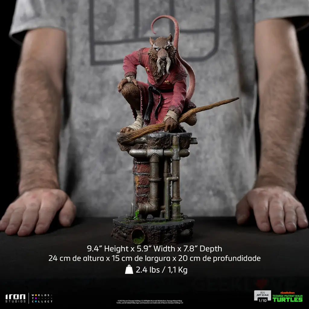 Master Splinter Tmnt Bds Art Scale 1/10 Preorder