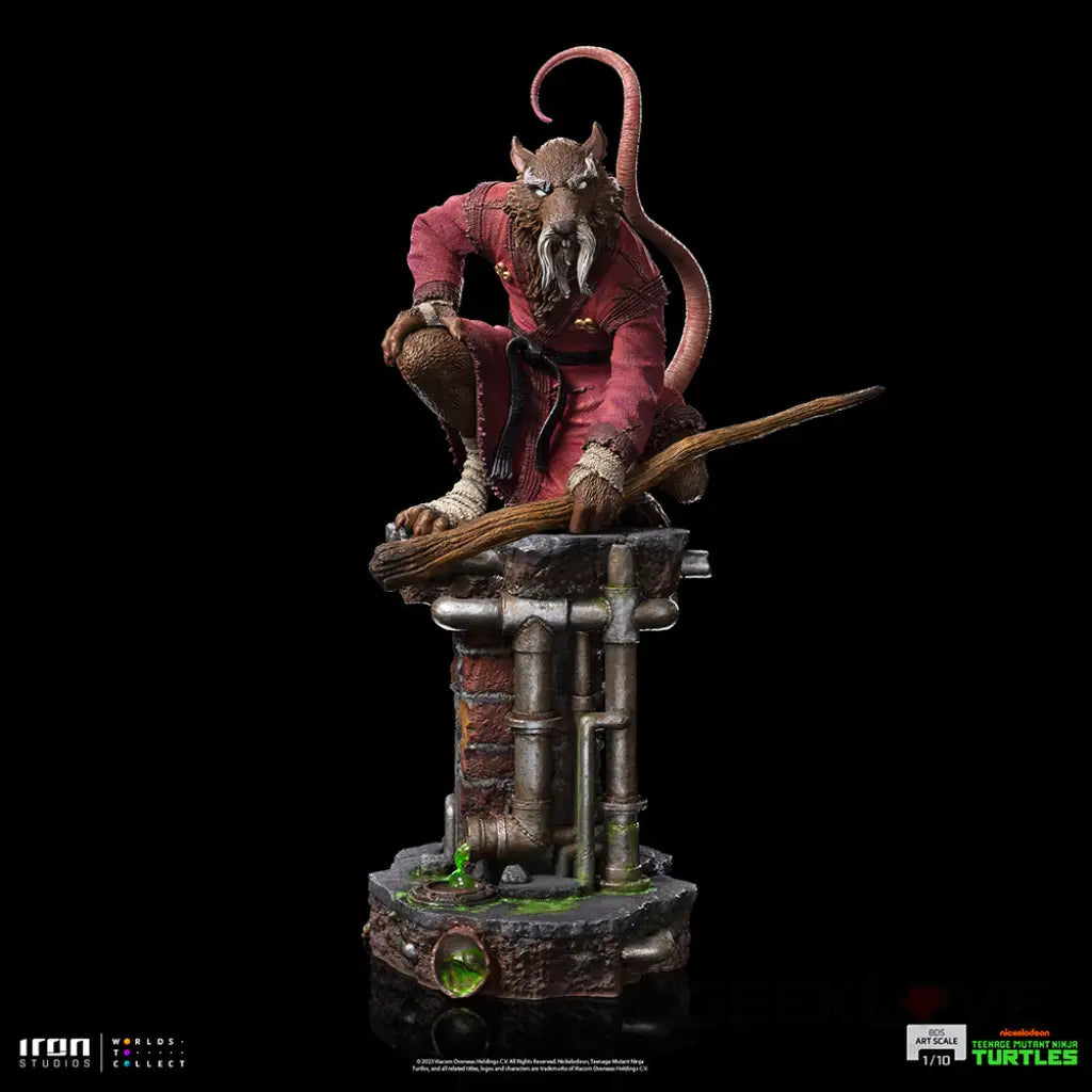 Master Splinter Tmnt Bds Art Scale 1/10 Preorder