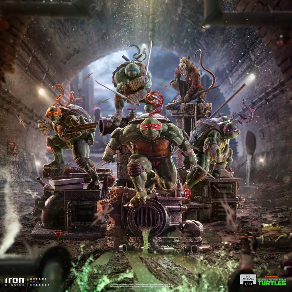 Master Splinter Tmnt Bds Art Scale 1/10 Preorder