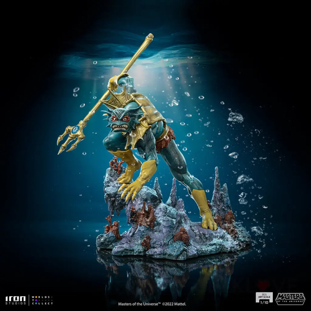 Masters Of The Universe Bds Mer-Man 1/10 Art Scale Statue Deposit Preorder