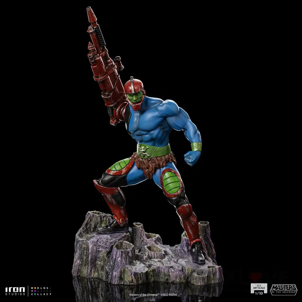 Masters Of The Universe Bds Trap Jaw 1/10 Art Scale Statue Preorder