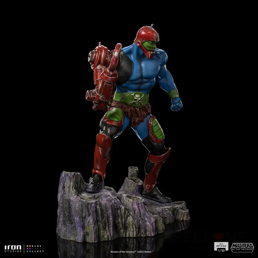 Masters Of The Universe Bds Trap Jaw 1/10 Art Scale Statue Preorder