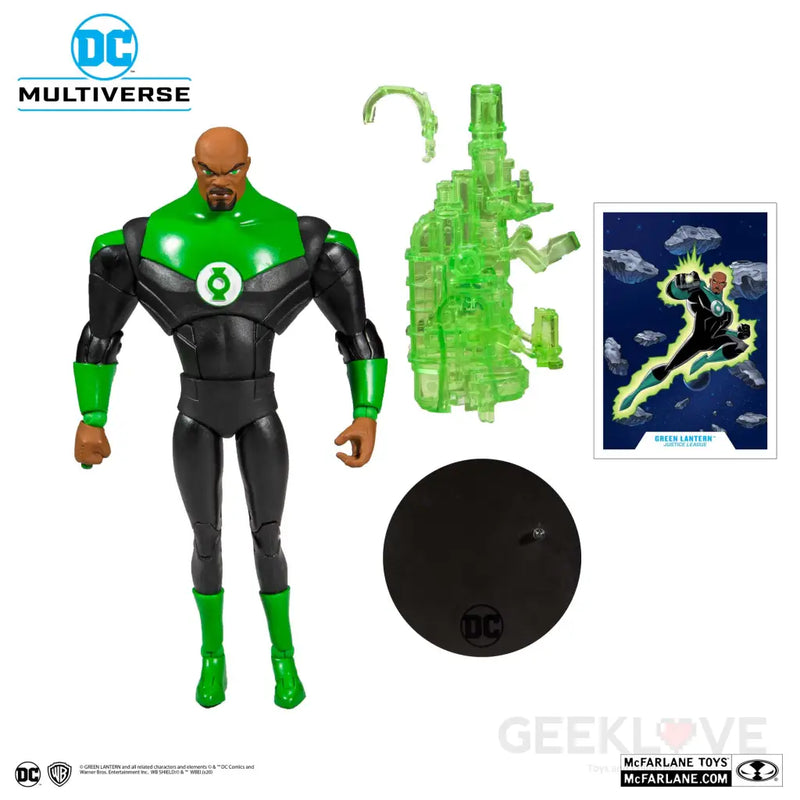 McFarlane Toys: DC Animated Wave 1 Justice League Animated Series John Stewart Green Lantern 7-Inch Action Figure