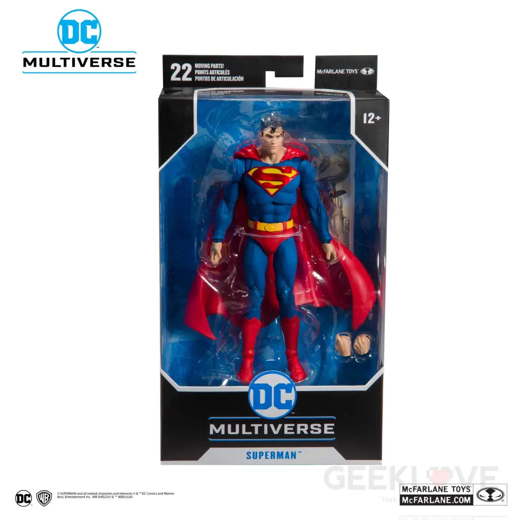 McFarlane Toys: DC Batman Superman Wave 1 Modern Superman 7-Inch Action Figure - GeekLoveph