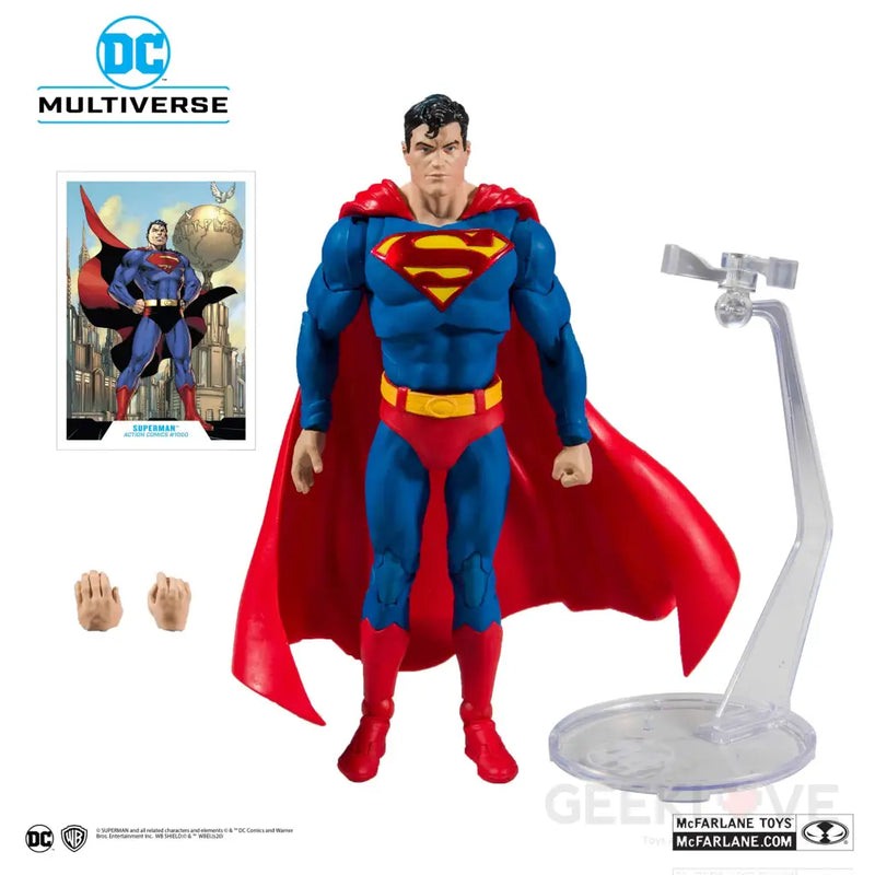 McFarlane Toys: DC Batman Superman Wave 1 Modern Superman 7-Inch Action Figure