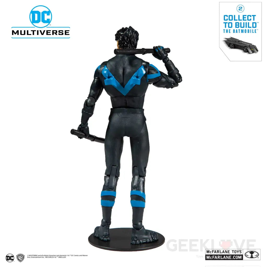 McFarlane Toys: DC Collector Wave 1 Nightwing Better than Batman 7-Inch Action Figure - GeekLoveph