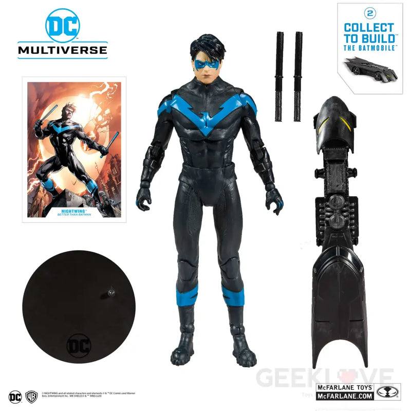 McFarlane Toys: DC Collector Wave 1 Nightwing Better than Batman 7-Inch Action Figure