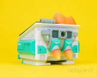 Mecha Dumpster Fire Vinyl Figure Df-079 Art Toy