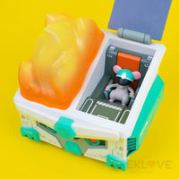 Mecha Dumpster Fire Vinyl Figure Df-079 Art Toy
