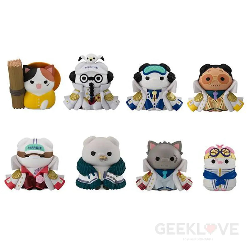 Mega Cat Project One Piece Nyan Piece Ver. Luffy Vs Marines (Box Of 8) Pre Order Price Mega Cat