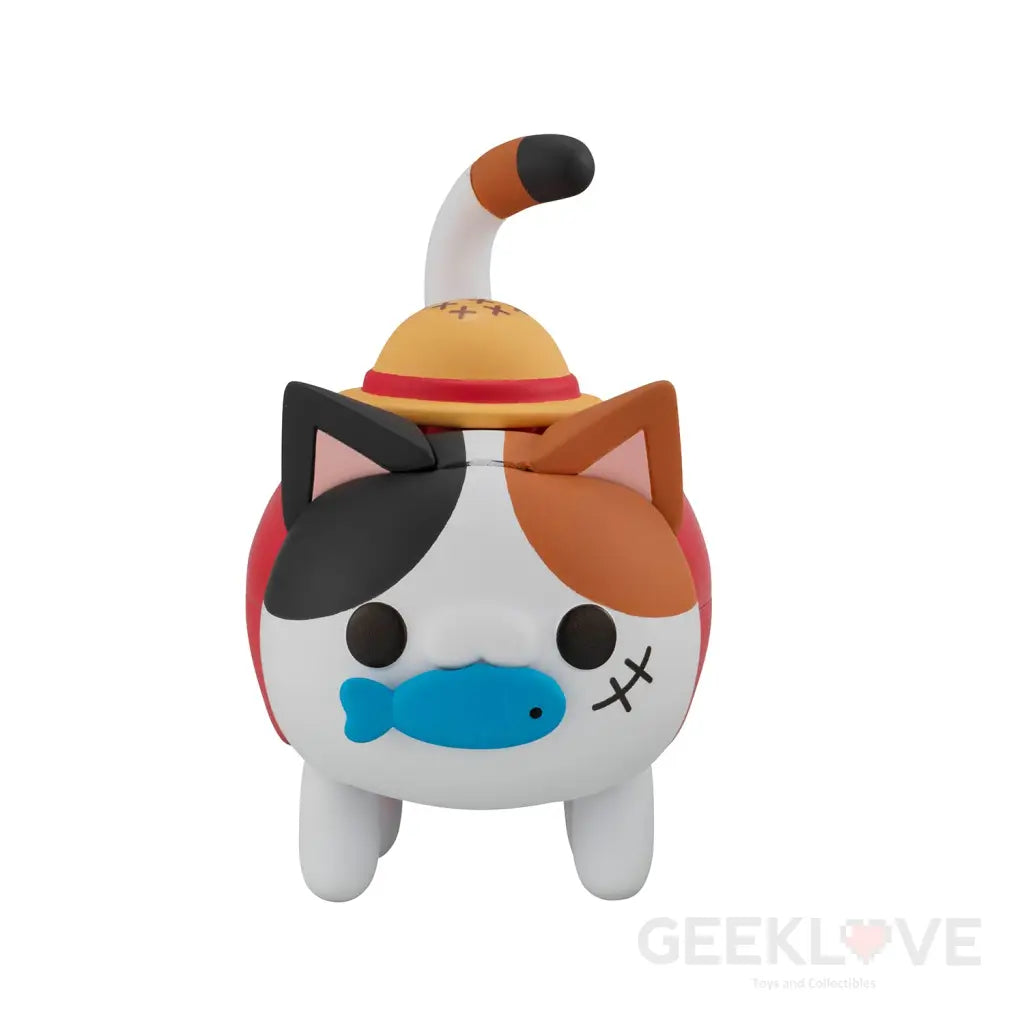 Mega Cat Project One Piece Tokotoko Nyanpiecenyan Monkey D. Luffy Mega Cat Project