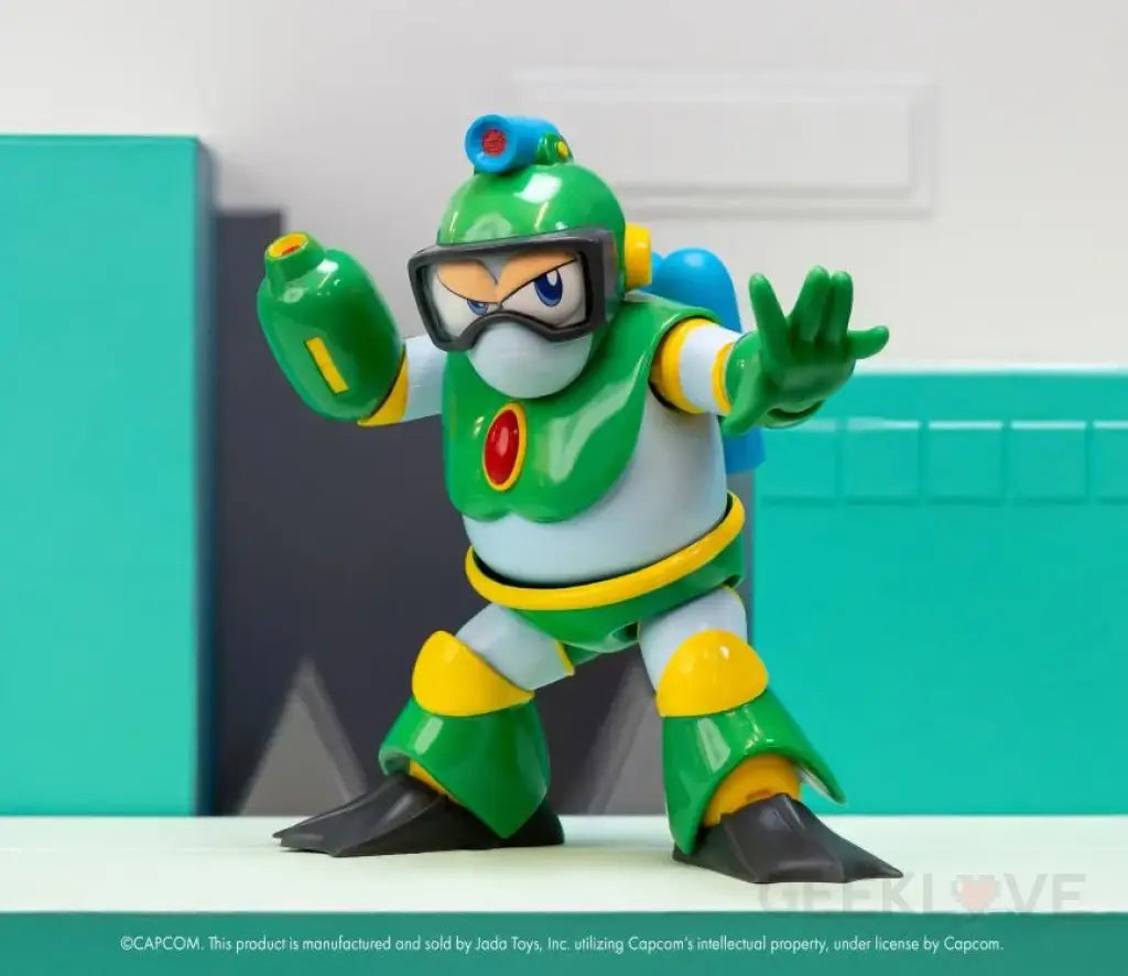 Mega Man Bubble Man Deluxe 1/12 Scale Action Figure Pre Order Action Figure