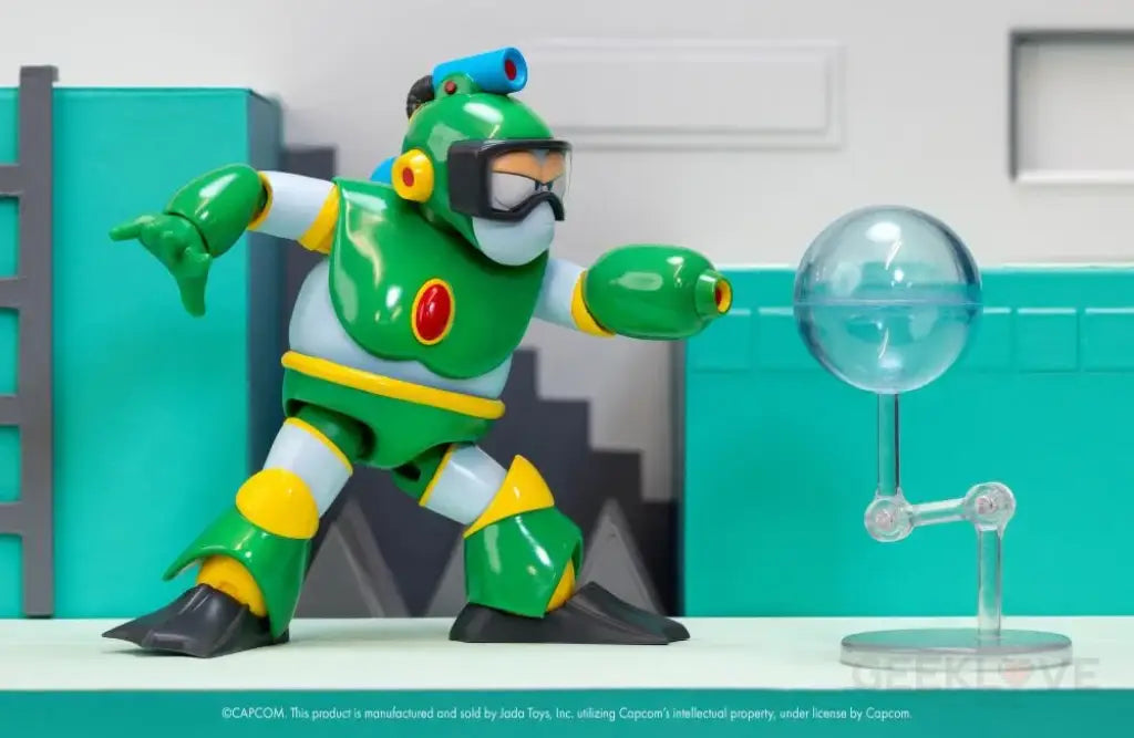 Mega Man Bubble Man Deluxe 1/12 Scale Action Figure Action Figure