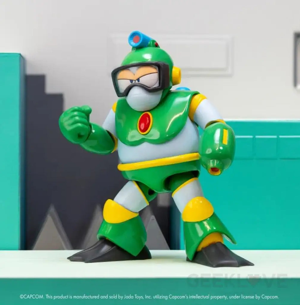 Mega Man Bubble Man Deluxe 1/12 Scale Action Figure Action Figure