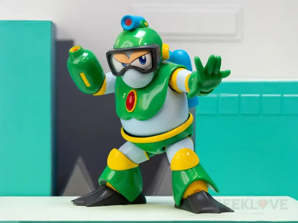 Mega Man Bubble Man Deluxe 1/12 Scale Action Figure Action Figure