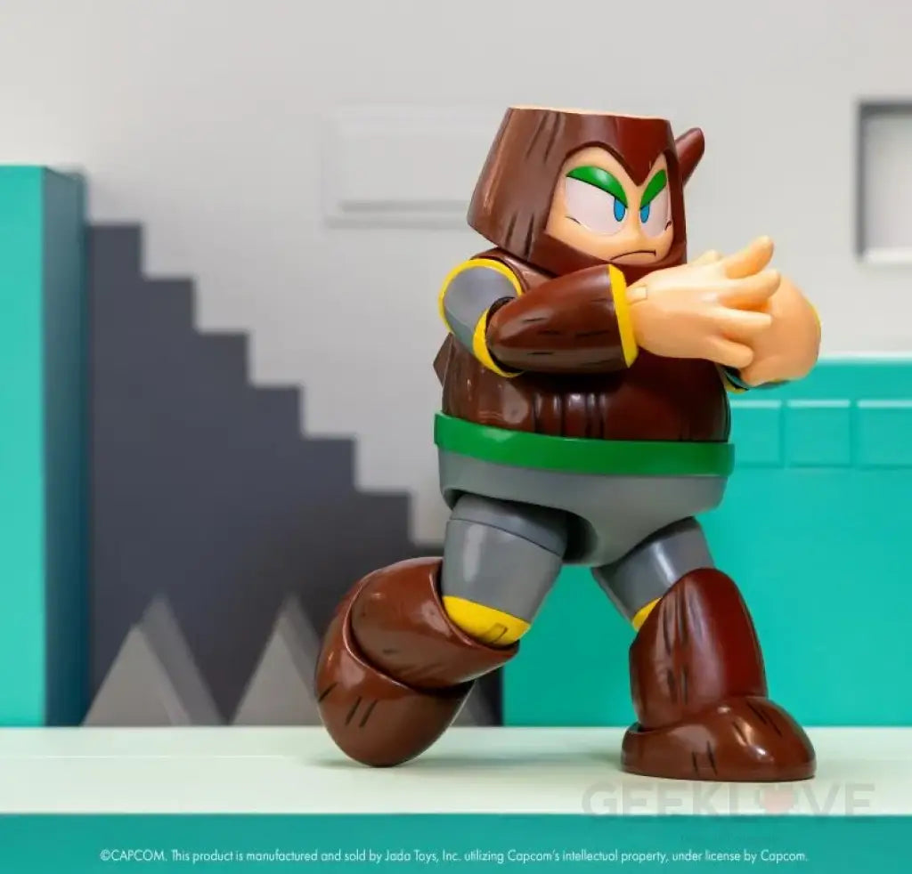 Mega Man Wood Man Deluxe 1/12 Scale Action Figure Action Figure