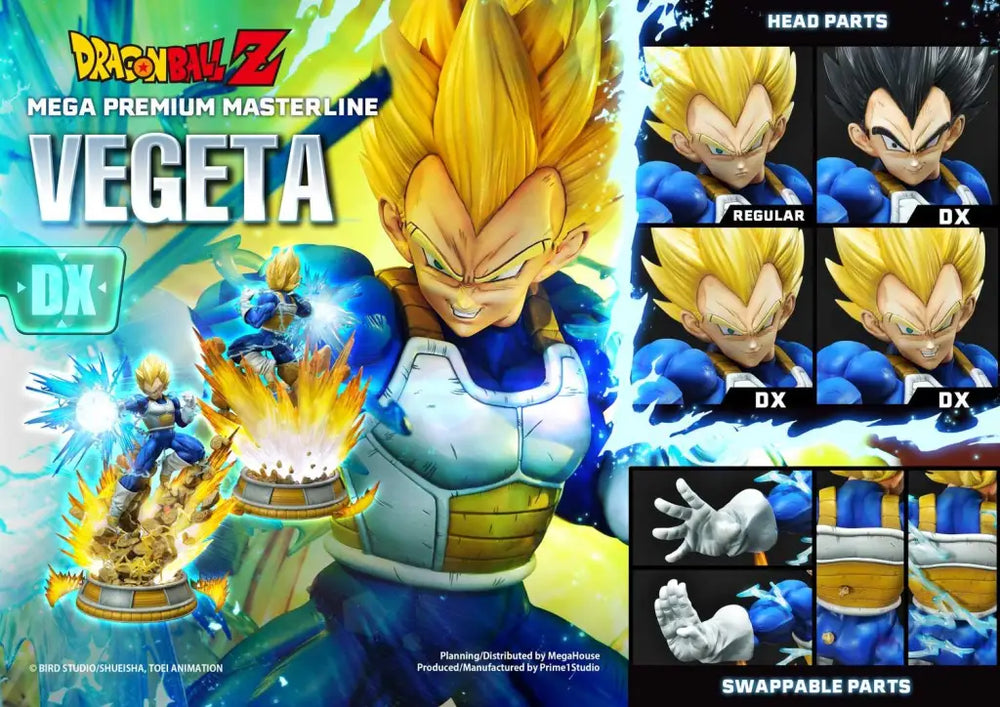 Mega Premium Masterline Dragon Ball Z Super Saiyan Vegeta Dx Bonus Version Pre Order Price