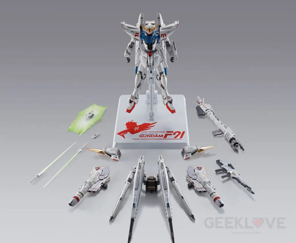 Metal Build Gundam F91 Chronicle White Ver. - GeekLoveph