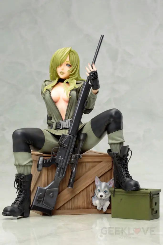 Metal Gear Solid Sniper Wolf Bishoujo Statue Bishoujo