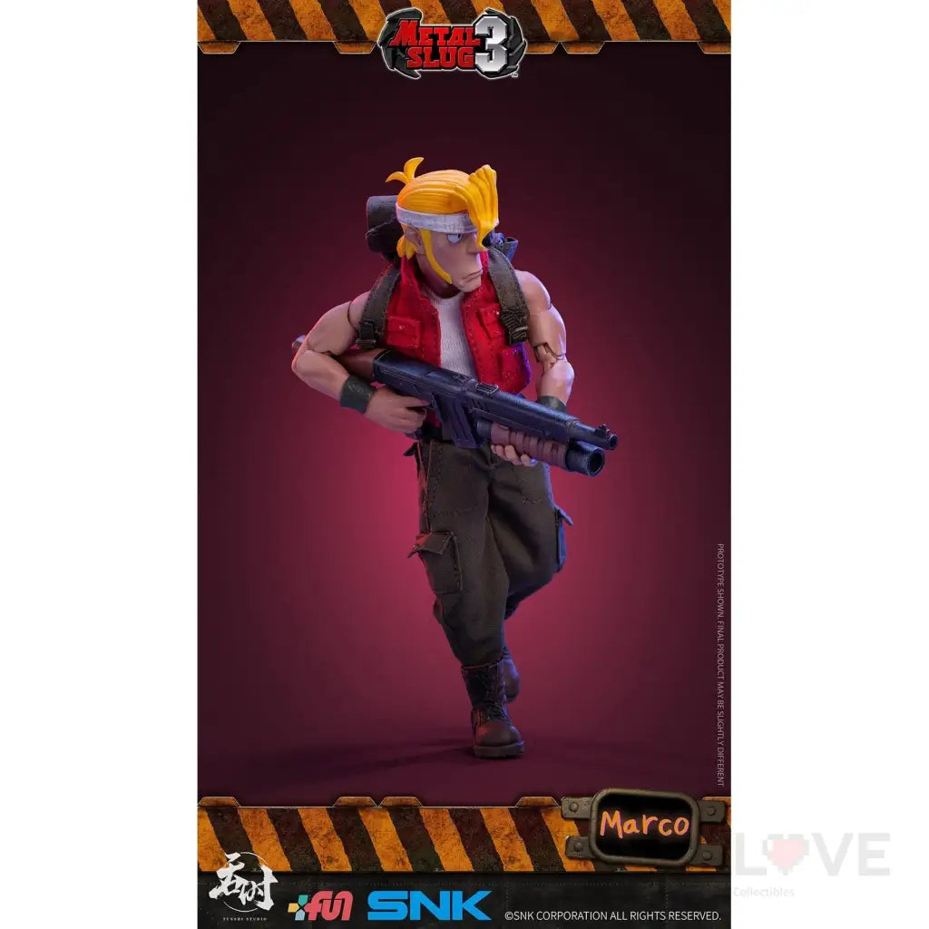 Metal Slug 3 Marco Rossi 1/12 Scale Figure - GeekLoveph