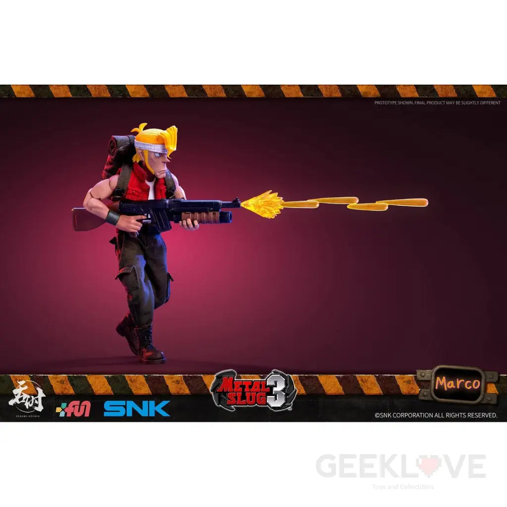 Metal Slug 3 Marco Rossi 1/12 Scale Figure - GeekLoveph