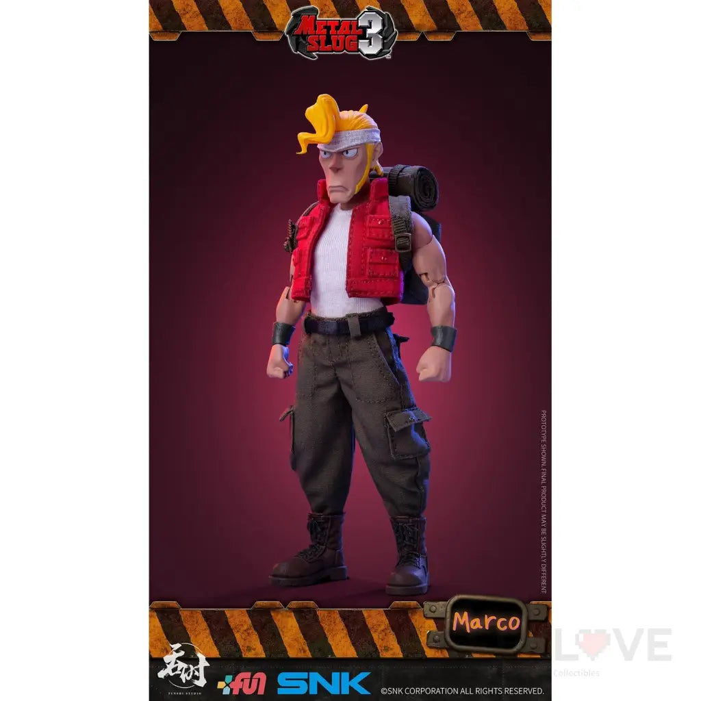 Metal Slug 3 Marco Rossi 1/12 Scale Figure - GeekLoveph