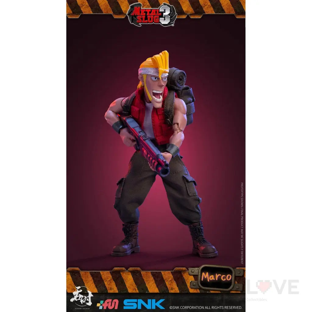 Metal Slug 3 Marco Rossi 1/12 Scale Figure - GeekLoveph