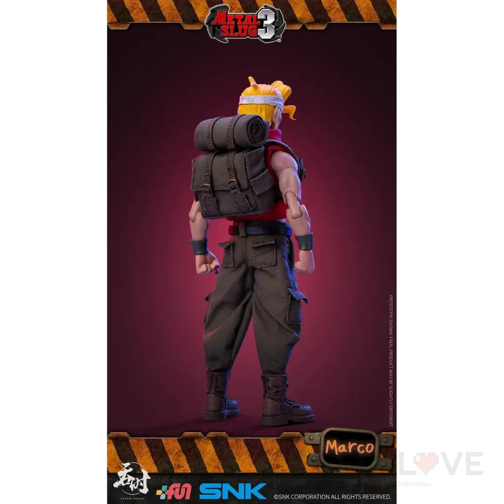 Metal Slug 3 Marco Rossi 1/12 Scale Figure - GeekLoveph