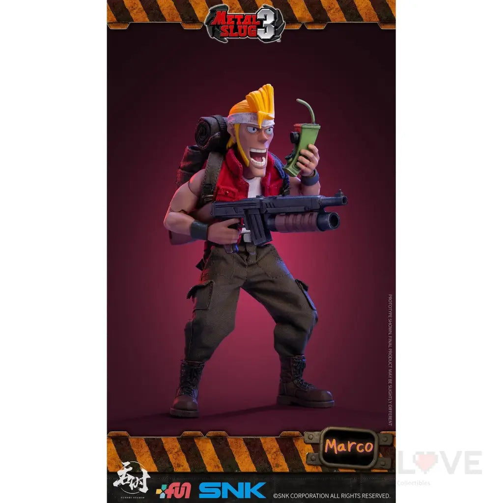 Metal Slug 3 Marco Rossi 1/12 Scale Figure - GeekLoveph