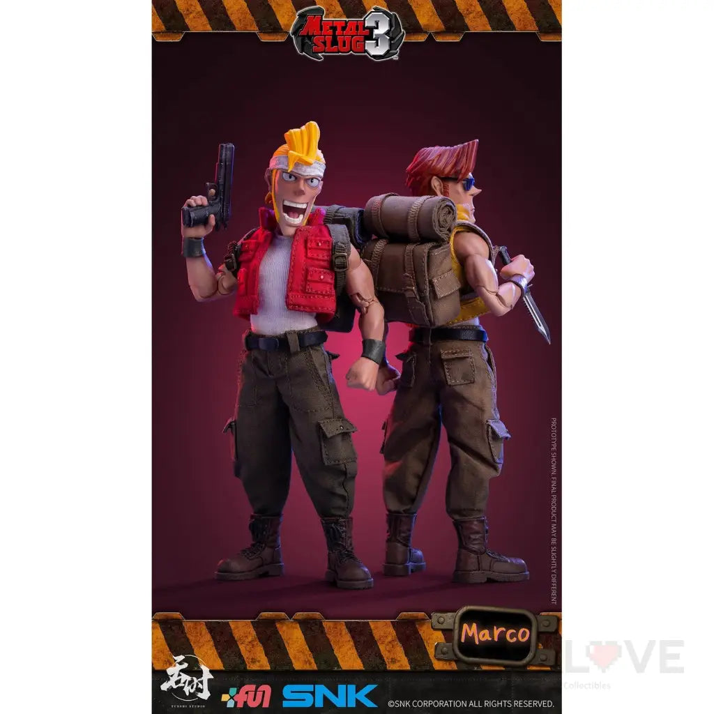 Metal Slug 3 Marco Rossi 1/12 Scale Figure - GeekLoveph