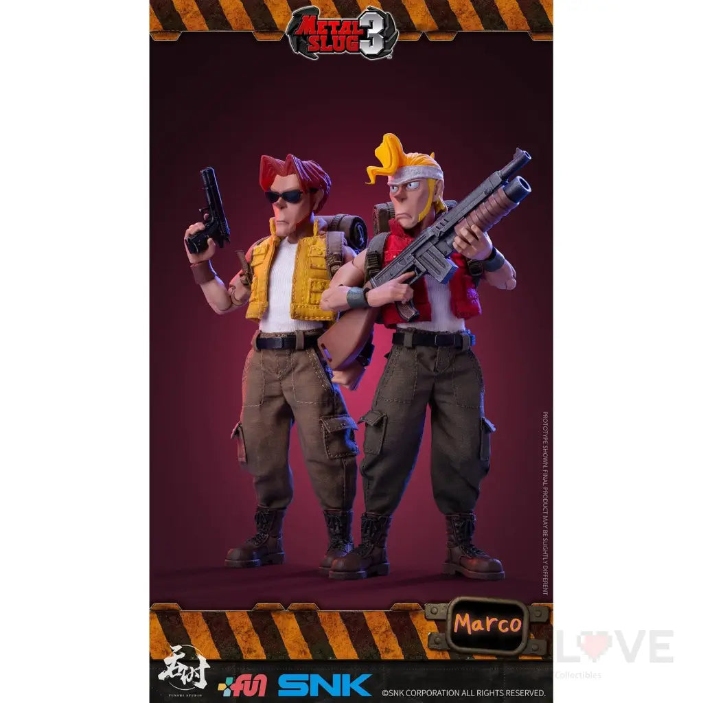 Metal Slug 3 Marco Rossi 1/12 Scale Figure - GeekLoveph