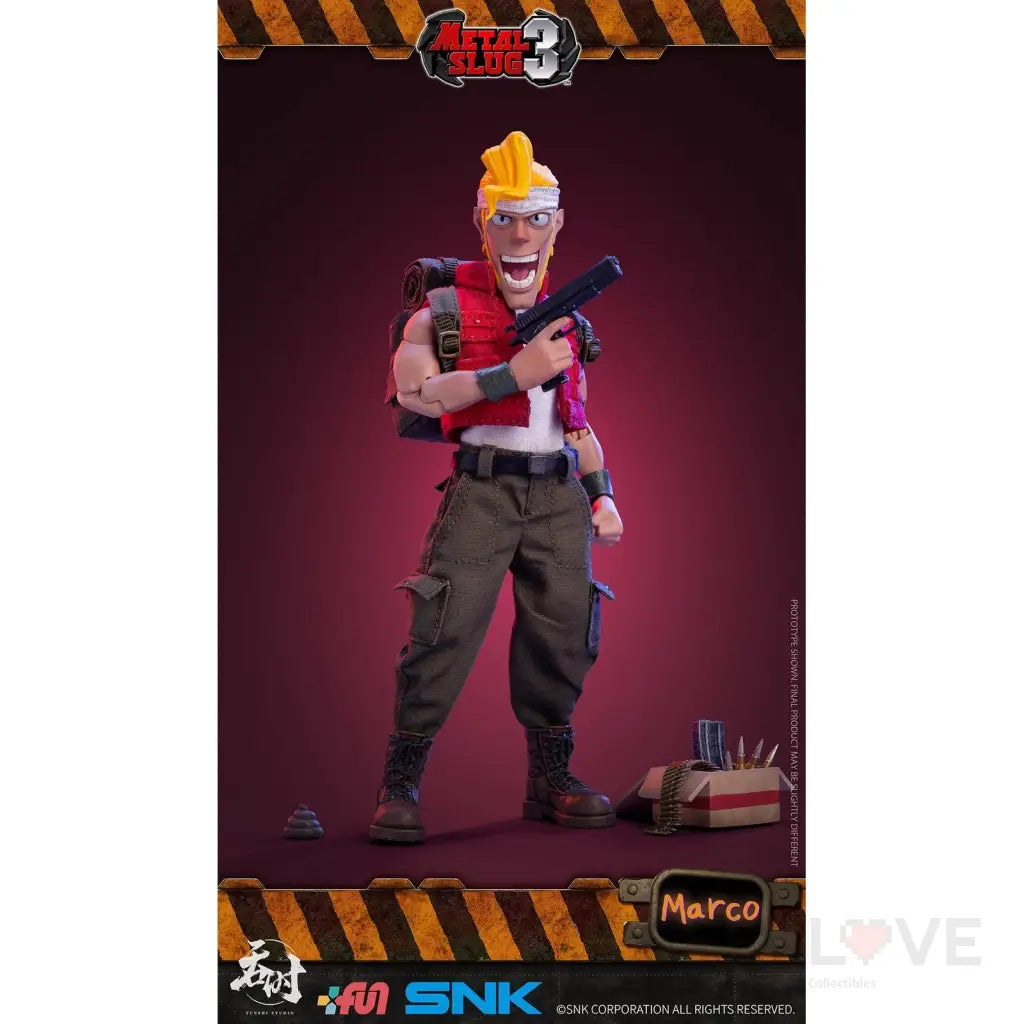 Metal Slug 3 Marco Rossi 1/12 Scale Figure - GeekLoveph