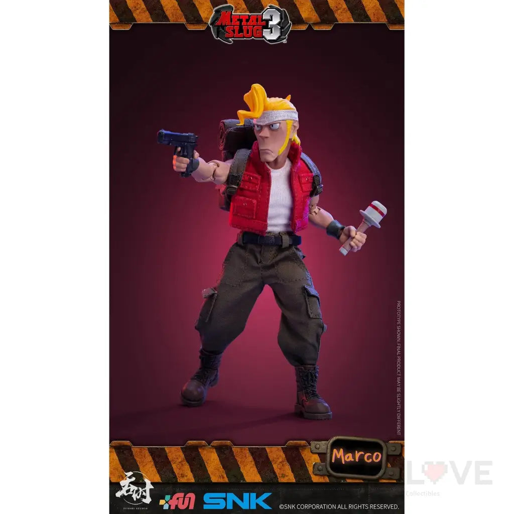 Metal Slug 3 Marco Rossi 1/12 Scale Figure - GeekLoveph