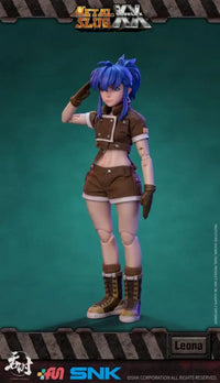 Metal Slug Snk Leona Heidern 1/12 Action Figure