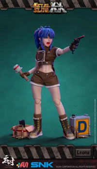 Metal Slug Snk Leona Heidern 1/12 Action Figure