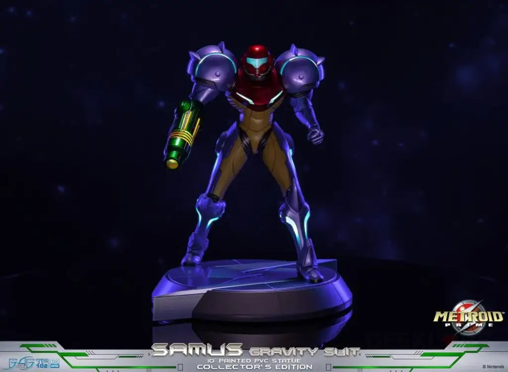 Metroid Prime Samus Gravity Suit Pvc (Collector’s Edition) Statue