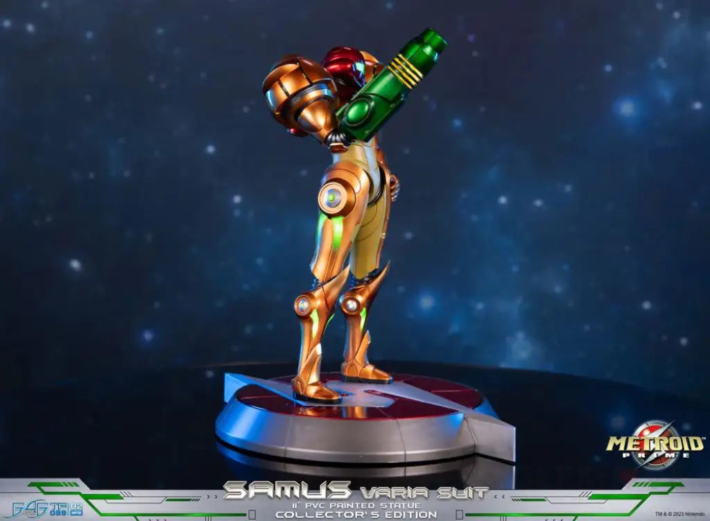 Metroid Prime Samus Varia Suit Pvc (Collectors Edition) Statue