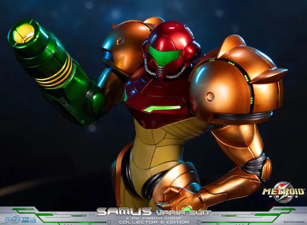 Metroid Prime Samus Varia Suit Pvc (Collectors Edition) Statue