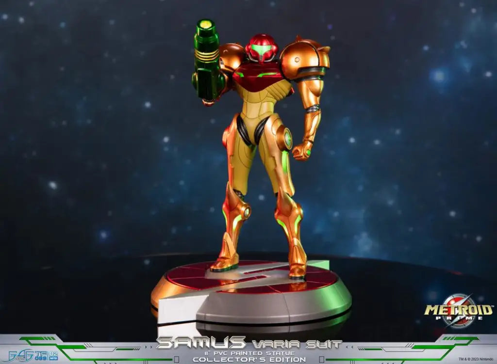 Metroid Prime Samus Varia Suit Pvc (Collectors Edition) Statue